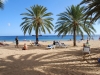 Karibikfeeling am Strand von Las teresitas auf Teneriffa