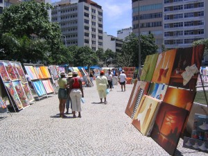 Markt im Stadtteil Ipanema (Rio de Janeiro)