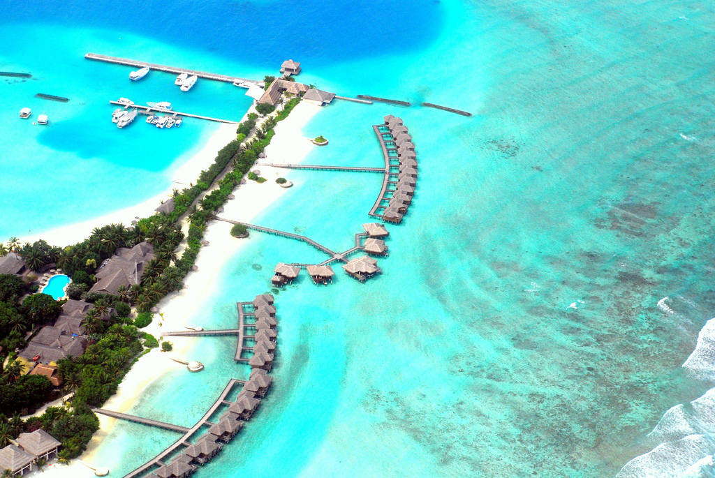 Maldives, How blue can it be, nattu